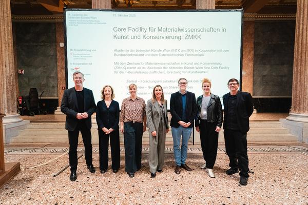 Core Facility für Materialwissenschaften in Kunst und Konservierung: ZMKK (Akademie der bildenden Künste Wien, 15.10.2025) Foto: eSeL.at - Robert Puteanu