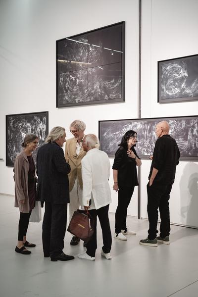 Eva Schlegel - Reflexionen 14.06. - 05.10.2025 (Landesgalerie Burgenland Hauptraum, 13.06.2025) Foto: eSeL.at - Robert Puteanu