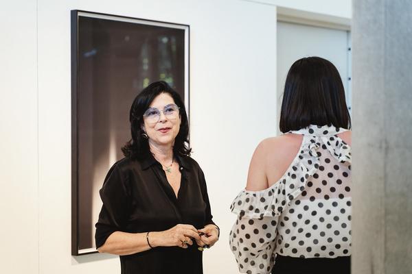 Eva Schlegel - Reflexionen 14.06. - 05.10.2025 (Landesgalerie Burgenland Hauptraum, 13.06.2025) Foto: eSeL.at - Robert Puteanu