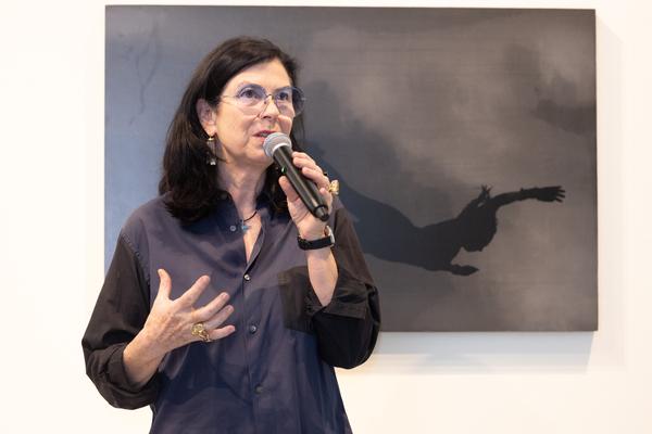 Katalogpräsentation Eva Schlegel (Landesgalerie Burgendland, 27.9.2025) Foto: eSeL.at - Lorenz Seidler
