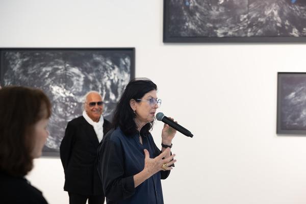 Katalogpräsentation Eva Schlegel (Landesgalerie Burgendland, 27.9.2025) Foto: eSeL.at - Lorenz Seidler