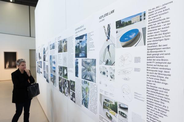 Katalogpräsentation Eva Schlegel (Landesgalerie Burgendland, 27.9.2025) Foto: eSeL.at - Lorenz Seidler