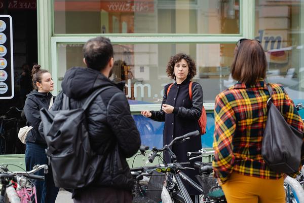 Kurator*innen Führung: Immediate Matters – Speak We Must We Must Speak - Klima Biennale 2026 (Wien, 15.04.2026) Foto: eSeL.at - Robert Puteanu