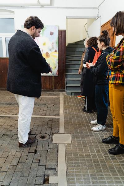 Kurator*innen Führung: Immediate Matters – Speak We Must We Must Speak - Klima Biennale 2026 (Wien, 15.04.2026) Foto: eSeL.at - Robert Puteanu