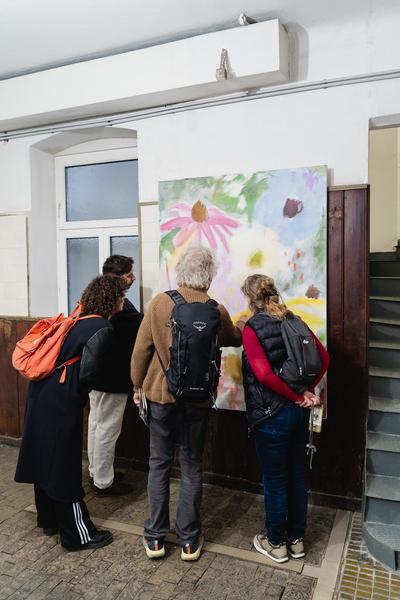 Kurator*innen Führung: Immediate Matters – Speak We Must We Must Speak - Klima Biennale 2026 (Wien, 15.04.2026) Foto: eSeL.at - Robert Puteanu