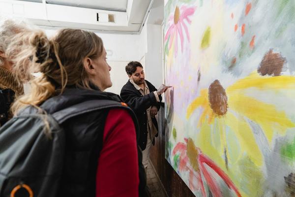 Kurator*innen Führung: Immediate Matters – Speak We Must We Must Speak - Klima Biennale 2026 (Wien, 15.04.2026) Foto: eSeL.at - Robert Puteanu