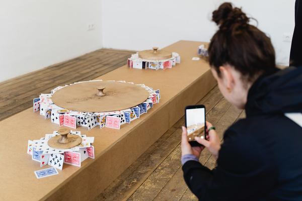 Kurator*innen Führung: Immediate Matters – Speak We Must We Must Speak - Klima Biennale 2026 (Wien, 15.04.2026) Foto: eSeL.at - Robert Puteanu