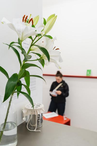 Kurator*innen Führung: Immediate Matters – Speak We Must We Must Speak - Klima Biennale 2026 (Wien, 15.04.2026) Foto: eSeL.at - Robert Puteanu