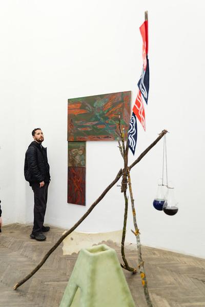 Kurator*innen Führung: Immediate Matters – Speak We Must We Must Speak - Klima Biennale 2026 (Wien, 15.04.2026) Foto: eSeL.at - Robert Puteanu