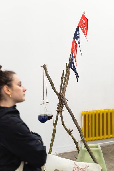 Kurator*innen Führung: Immediate Matters – Speak We Must We Must Speak - Klima Biennale 2026 (Wien, 15.04.2026) Foto: eSeL.at - Robert Puteanu