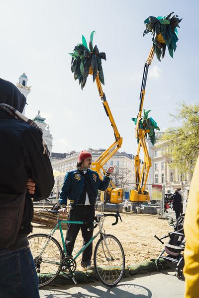 Kurator*innen Führung: (No) funny Games - Klima Biennale 2026 (Wien, 11.04.2026) Foto: eSeL.at - Robert Puteanu