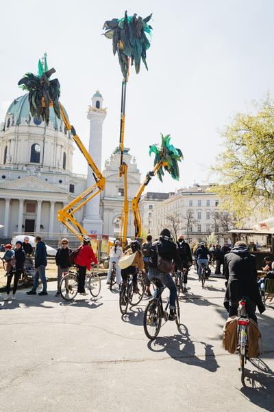 Kurator*innen Führung: (No) funny Games - Klima Biennale 2026 (Wien, 11.04.2026) Foto: eSeL.at - Robert Puteanu