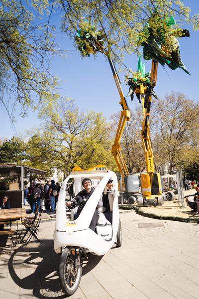 Kurator*innen Führung: (No) funny Games - Klima Biennale 2026 (Wien, 11.04.2026) Foto: eSeL.at - Robert Puteanu