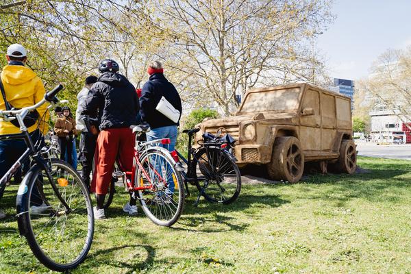 Kurator*innen Führung: (No) funny Games - Klima Biennale 2026 (Wien, 11.04.2026) Foto: eSeL.at - Robert Puteanu