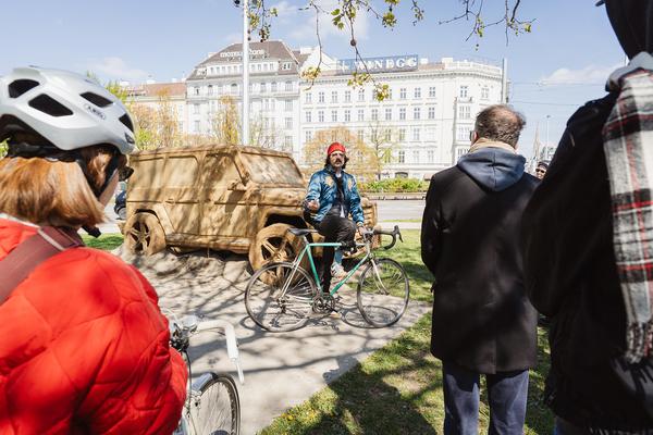 Kurator*innen Führung: (No) funny Games - Klima Biennale 2026 (Wien, 11.04.2026) Foto: eSeL.at - Robert Puteanu