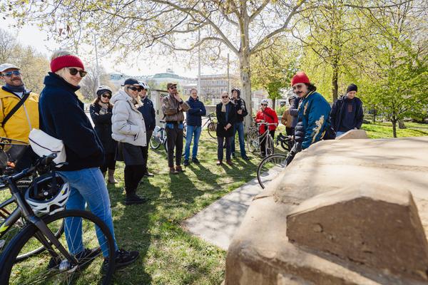 Kurator*innen Führung: (No) funny Games - Klima Biennale 2026 (Wien, 11.04.2026) Foto: eSeL.at - Robert Puteanu