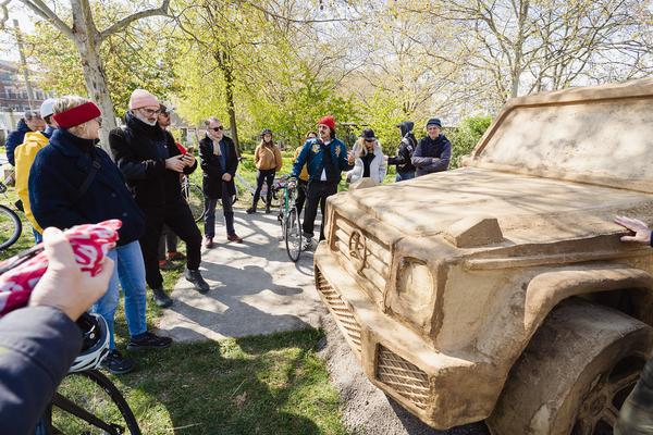 Kurator*innen Führung: (No) funny Games - Klima Biennale 2026 (Wien, 11.04.2026) Foto: eSeL.at - Robert Puteanu