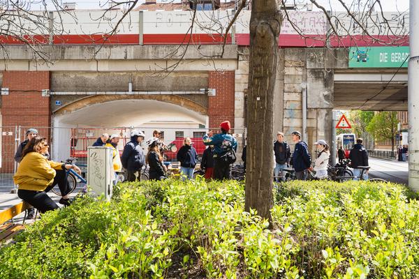 Kurator*innen Führung: (No) funny Games - Klima Biennale 2026 (Wien, 11.04.2026) Foto: eSeL.at - Robert Puteanu