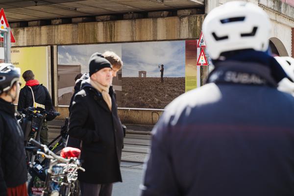 Kurator*innen Führung: (No) funny Games - Klima Biennale 2026 (Wien, 11.04.2026) Foto: eSeL.at - Robert Puteanu