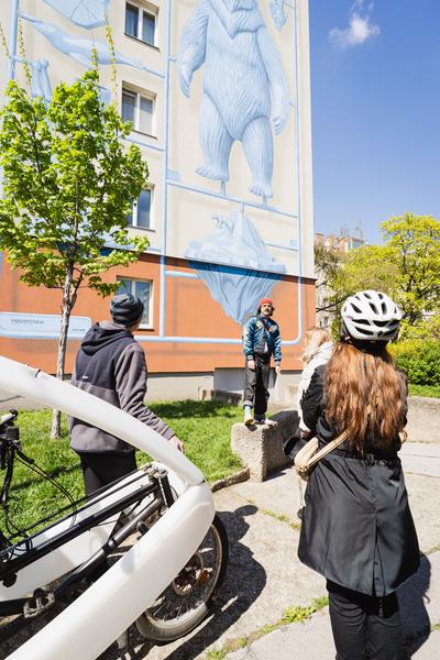 Kurator*innen Führung: (No) funny Games - Klima Biennale 2026 (Wien, 11.04.2026) Foto: eSeL.at - Robert Puteanu