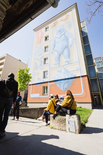 Kurator*innen Führung: (No) funny Games - Klima Biennale 2026 (Wien, 11.04.2026) Foto: eSeL.at - Robert Puteanu