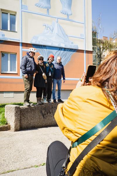 Kurator*innen Führung: (No) funny Games - Klima Biennale 2026 (Wien, 11.04.2026) Foto: eSeL.at - Robert Puteanu