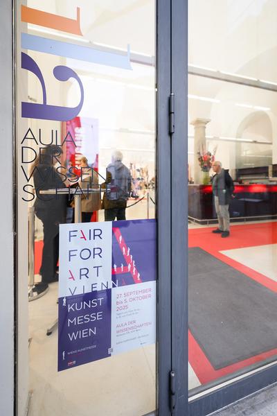 FAIR FOR ART Vienna 2025 (Aula der Wissenschaften, 27.09. - 05.10.2025) Foto: eSeL.at - Joanna Pianka