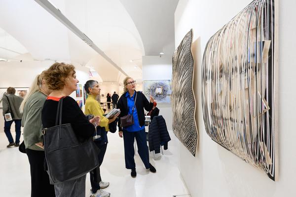 FAIR FOR ART Vienna 2025 (Aula der Wissenschaften, 27.09. - 05.10.2025) Foto: eSeL.at - Joanna Pianka