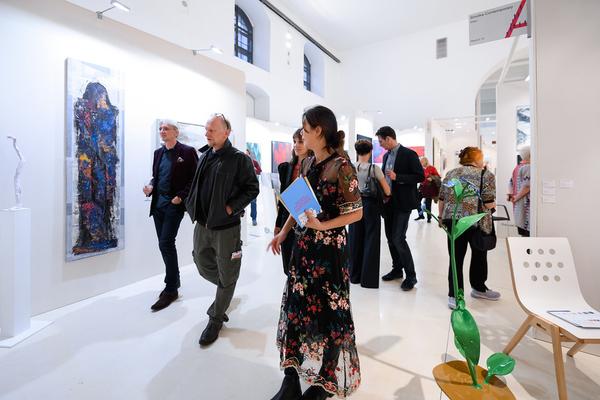 FAIR FOR ART Vienna 2025 (Aula der Wissenschaften, 27.09. - 05.10.2025) Foto: eSeL.at - Joanna Pianka