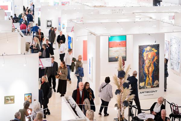 FAIR FOR ART Vienna 2025 (Aula der Wissenschaften, 27.09. - 05.10.2025) Foto: eSeL.at - Joanna Pianka