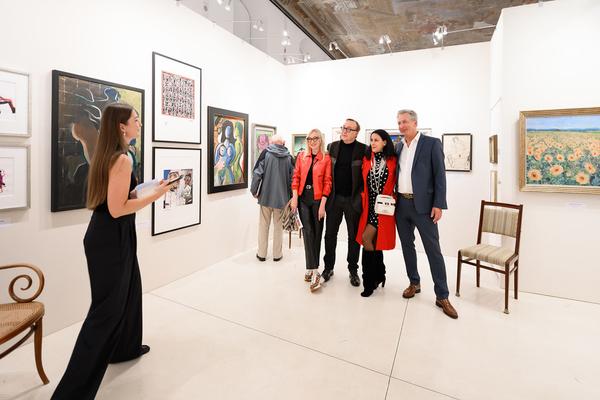 FAIR FOR ART Vienna 2025 (Aula der Wissenschaften, 27.09. - 05.10.2025) Foto: eSeL.at - Joanna Pianka