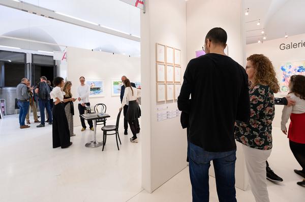 FAIR FOR ART Vienna 2025 (Aula der Wissenschaften, 27.09. - 05.10.2025) Foto: eSeL.at - Joanna Pianka