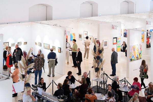 FAIR FOR ART Vienna 2025 (Aula der Wissenschaften, 27.09. - 05.10.2025) Foto: eSeL.at - Joanna Pianka