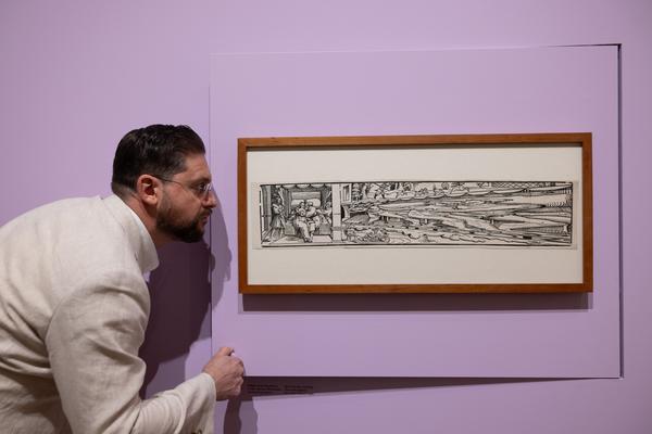 Faszination Papier. Rembrandt bis Kiefer (Albertina, 11.12.2025 - 22.3.2025) Foto: eSeL.at - Lorenz Seidler