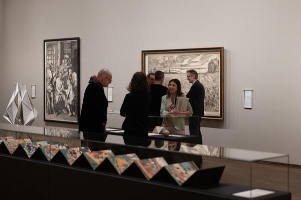 Faszination Papier. Rembrandt bis Kiefer (Albertina, 11.12.2025 - 22.3.2025) Foto: eSeL.at - Lorenz Seidler