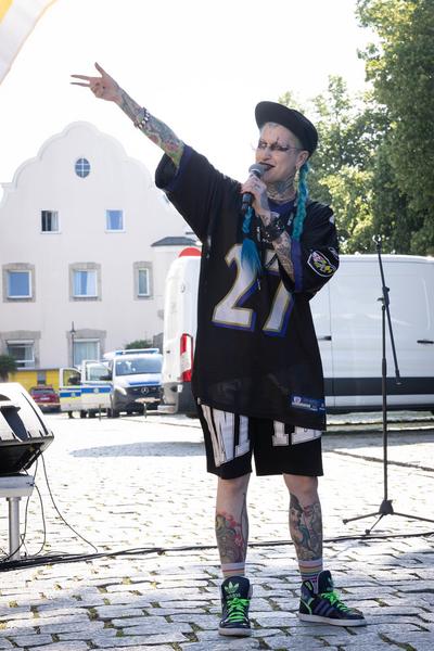 Festival der Regionen 2025: Festival Opening (Bahnhof Simbach, 13.6.2025) Foto: eSeL.at - Lorenz Seidler