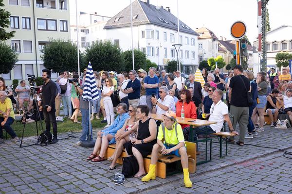 Festival der Regionen 2025: Festival Opening (Bahnhof Simbach, 13.6.2025) Foto: eSeL.at - Lorenz Seidler