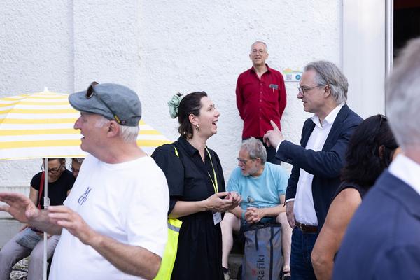 Festival der Regionen 2025: Festival Opening (Bahnhof Simbach, 13.6.2025) Foto: eSeL.at - Lorenz Seidler