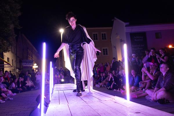 Festival der Regionen 2025: "Braumiau" Drag Show (Festivalzentrale Braunau, 13.6.2025) Foto: eSeL.at - Lorenz Seidler