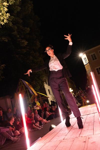 Festival der Regionen 2025: "Braumiau" Drag Show (Festivalzentrale Braunau, 13.6.2025) Foto: eSeL.at - Lorenz Seidler