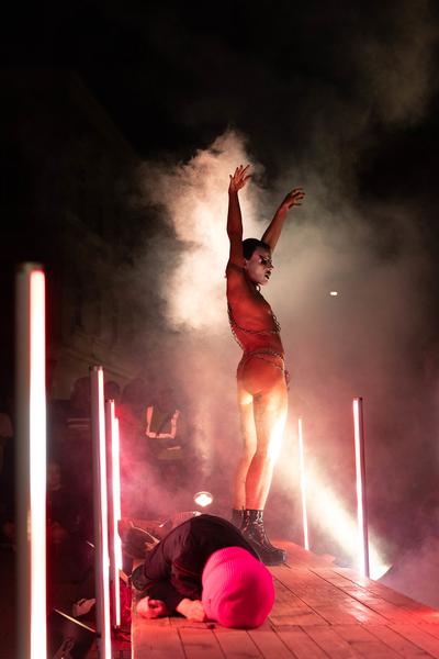 Festival der Regionen 2025: "Braumiau" Drag Show (Festivalzentrale Braunau, 13.6.2025) Foto: eSeL.at - Lorenz Seidler