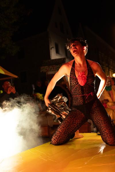 Festival der Regionen 2025: "Braumiau" Drag Show (Festivalzentrale Braunau, 13.6.2025) Foto: eSeL.at - Lorenz Seidler