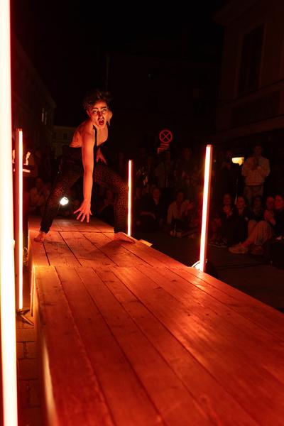 Festival der Regionen 2025: "Braumiau" Drag Show (Festivalzentrale Braunau, 13.6.2025) Foto: eSeL.at - Lorenz Seidler