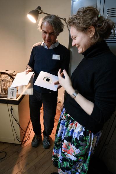 Fleeting Voices. Preserving Acoustic Heritage in the Archives and the Art (Die Angewandte / Zentrum Fokus Forschung, 01. - 03.10.2025) Foto: eSeL.at - Joanna Pianka
