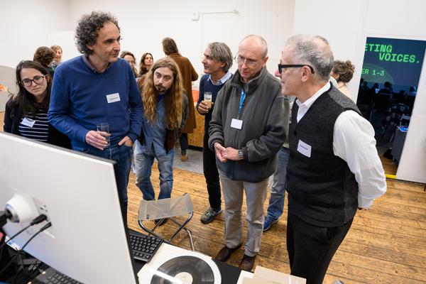 Fleeting Voices. Preserving Acoustic Heritage in the Archives and the Art (Die Angewandte / Zentrum Fokus Forschung, 01. - 03.10.2025) Foto: eSeL.at - Joanna Pianka