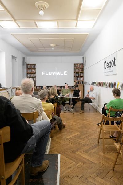 Eröffnung FLUVIALE (Depot, 06.06.2025) Foto: eSeL.at - Joanna Pianka