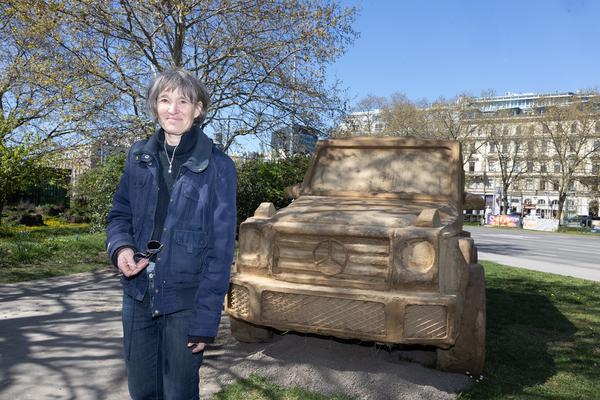 Klima Biennale: Folke Köbberling "Maaaaash!" (KOER Wien @ Karlsplatz, 10.4.2026 – 31.7.2027) Foto: eSeL.at - Lorenz Seidler
