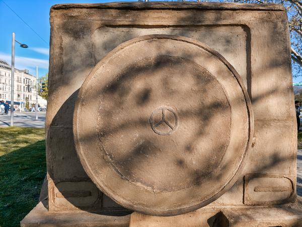 Klima Biennale: Folke Köbberling "Maaaaash!" (KOER Wien @ Karlsplatz, 10.4.2026 – 31.7.2027) Foto: eSeL.at - Joanna Pianka