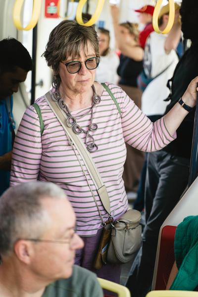 Creatives for Vienna – Making Spaces X Klima Biennale Wien: Die Anhaltestelle (Straßenbahnlinie O, 25.04.2026) Foto: Wirtschaftsagentur Wien / eSeL.at - Robert Puteanu