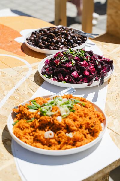 Creatives for Vienna – Making Spaces X Klima Biennale Wien: Die Anhaltestelle (Straßenbahnlinie O, 25.04.2026) Foto: Wirtschaftsagentur Wien / eSeL.at - Robert Puteanu